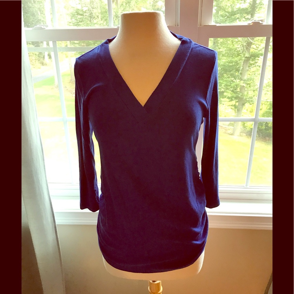 Maternity Pull over v-neck sweater